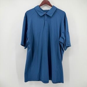 Magpul 2XL Men's Performance Polo Shirt Blue Tactical Range Sleeve Pen Pocket